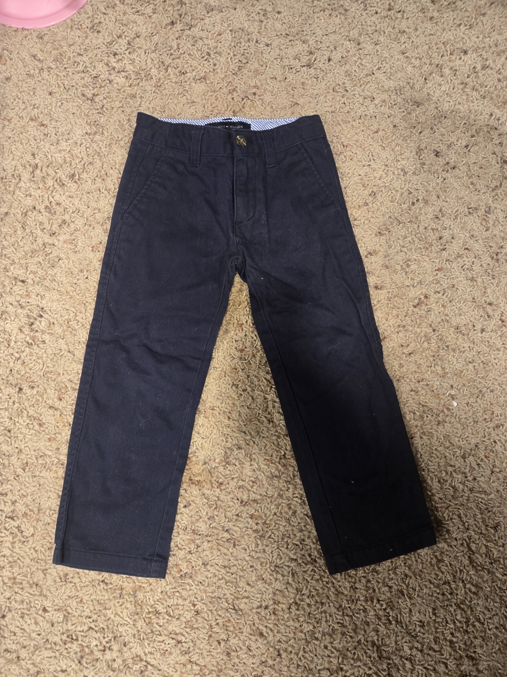 Tommy Hilfiger Navy Blue Chino Pants Boys Size 4